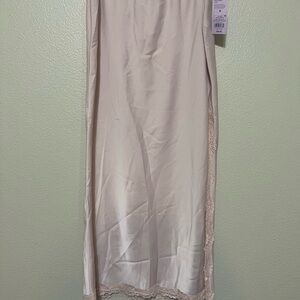 Wild Fable Pale Punk Lace Trim Skirt